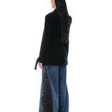 'SHADOWFLARE' DENIM PANTS - Kanika Goyal Label