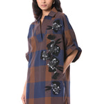 SOFT BRIAR' EMBELLISHED DRESS - Kanika Goyal Label