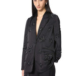 SOLAR DUST' EMBELLISHED BLAZER - Kanika Goyal Label