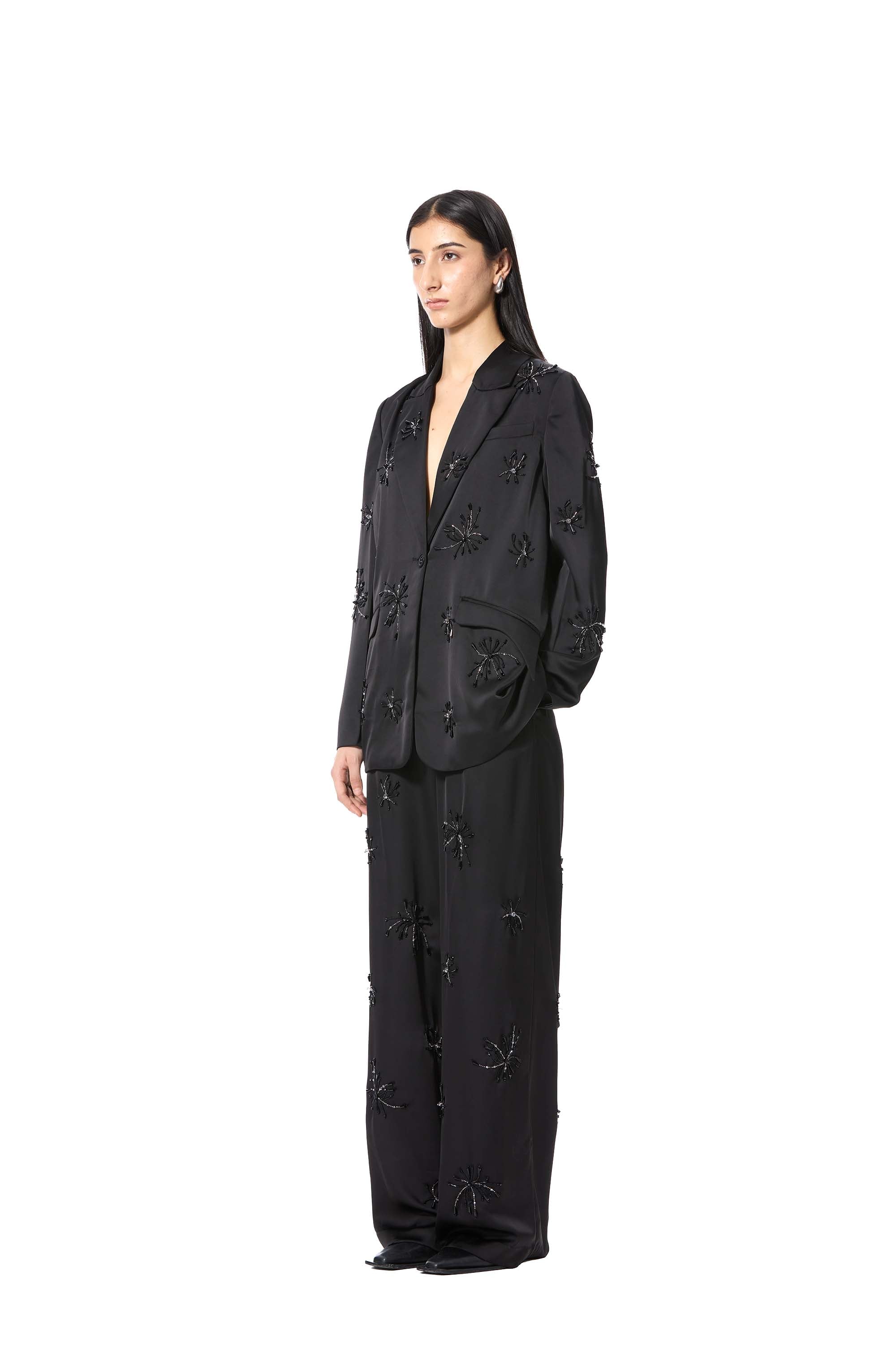 SOLAR DUST' EMBELLISHED BLAZER - Kanika Goyal Label
