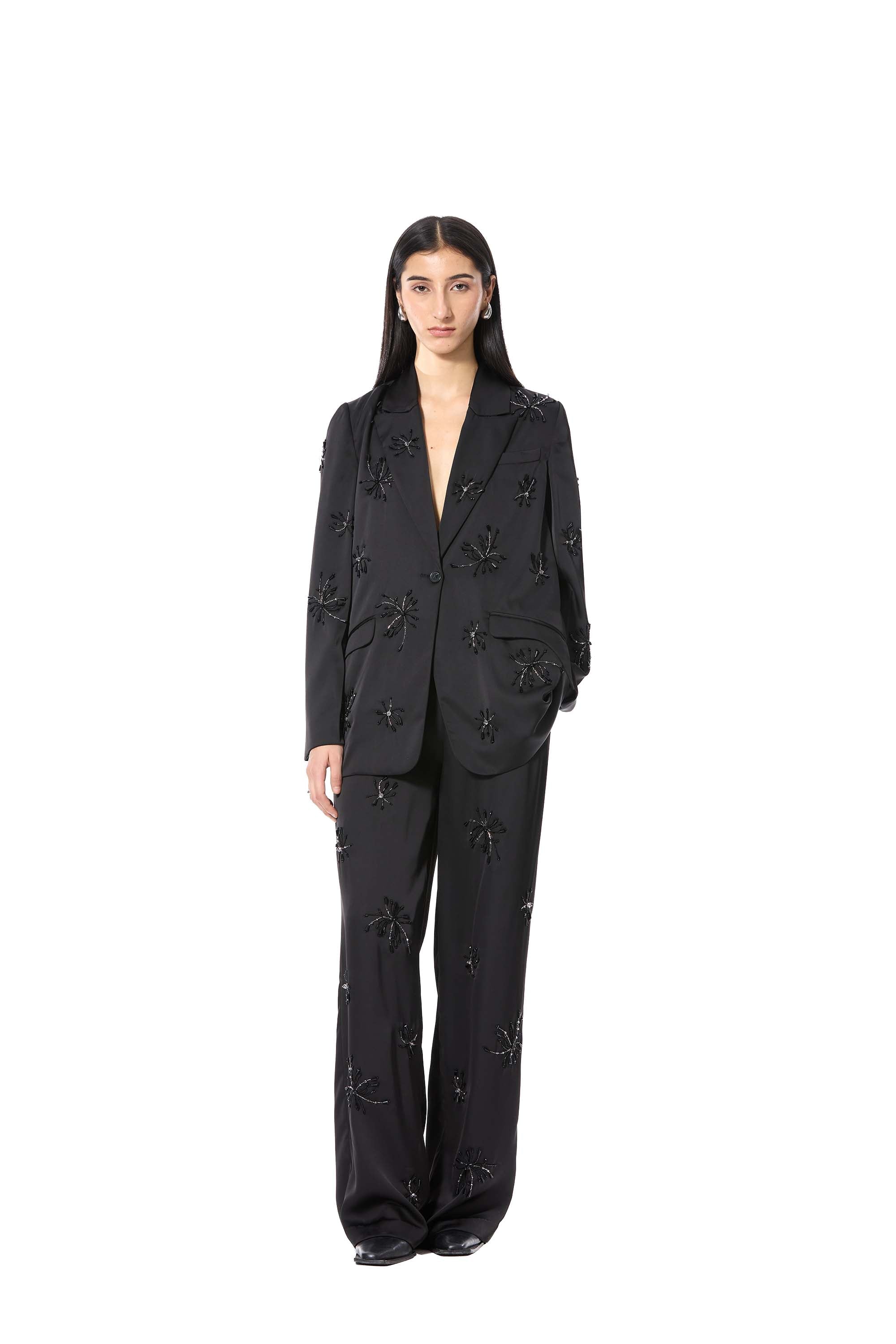 SOLAR DUST' EMBELLISHED PANTS - Kanika Goyal Label