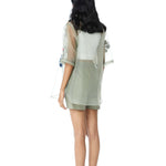 ‘SOLEIL' Embellished Organza Shirt - Kanika Goyal Label