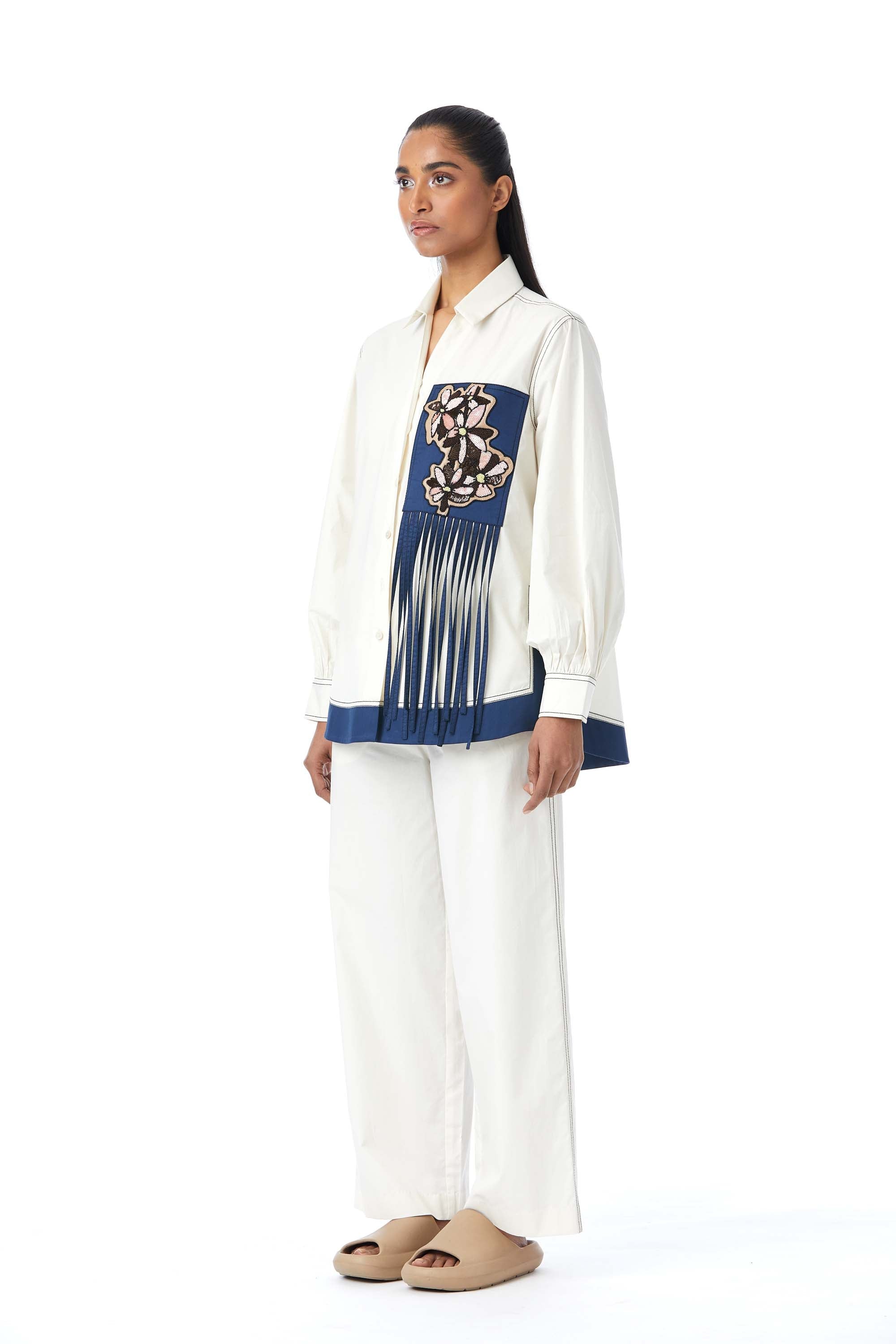 Solid Ankle Length Pants - Kanika Goyal Label