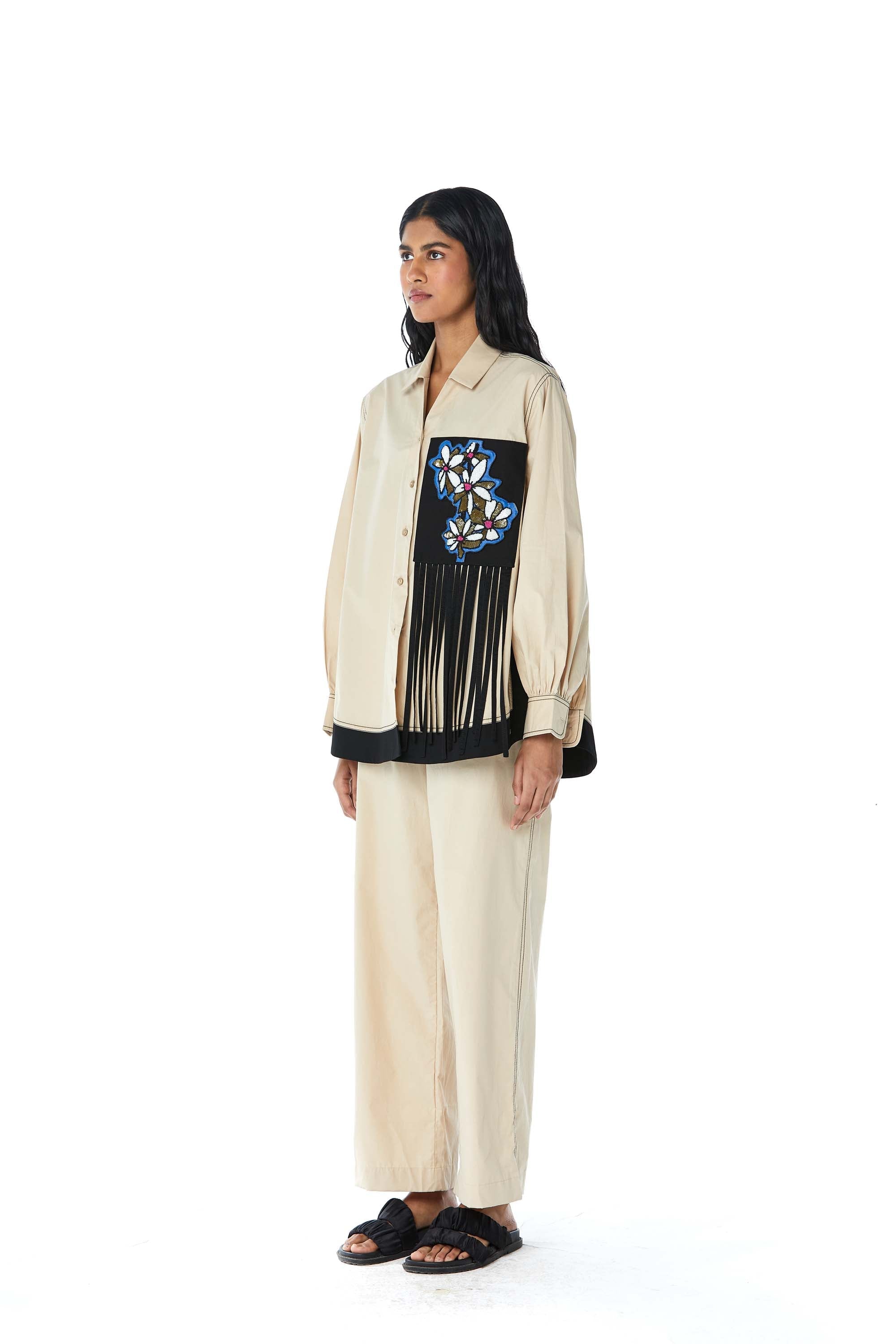 Solid Ankle Length Pants - Kanika Goyal Label
