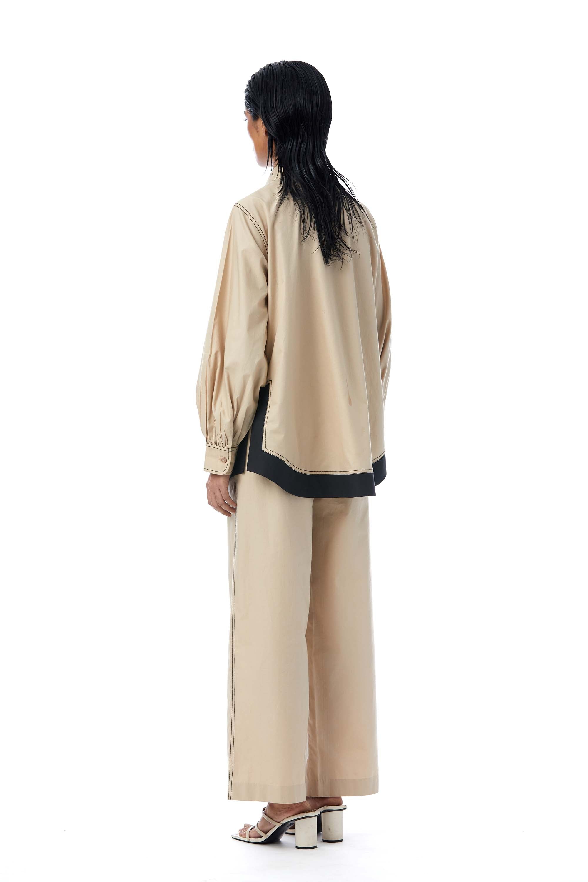 Solid Ankle Length Pants - Kanika Goyal Label