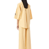 Solid Ankle Length Pants - Kanika Goyal Label