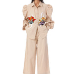 Solid Ankle Length Pants - Kanika Goyal Label