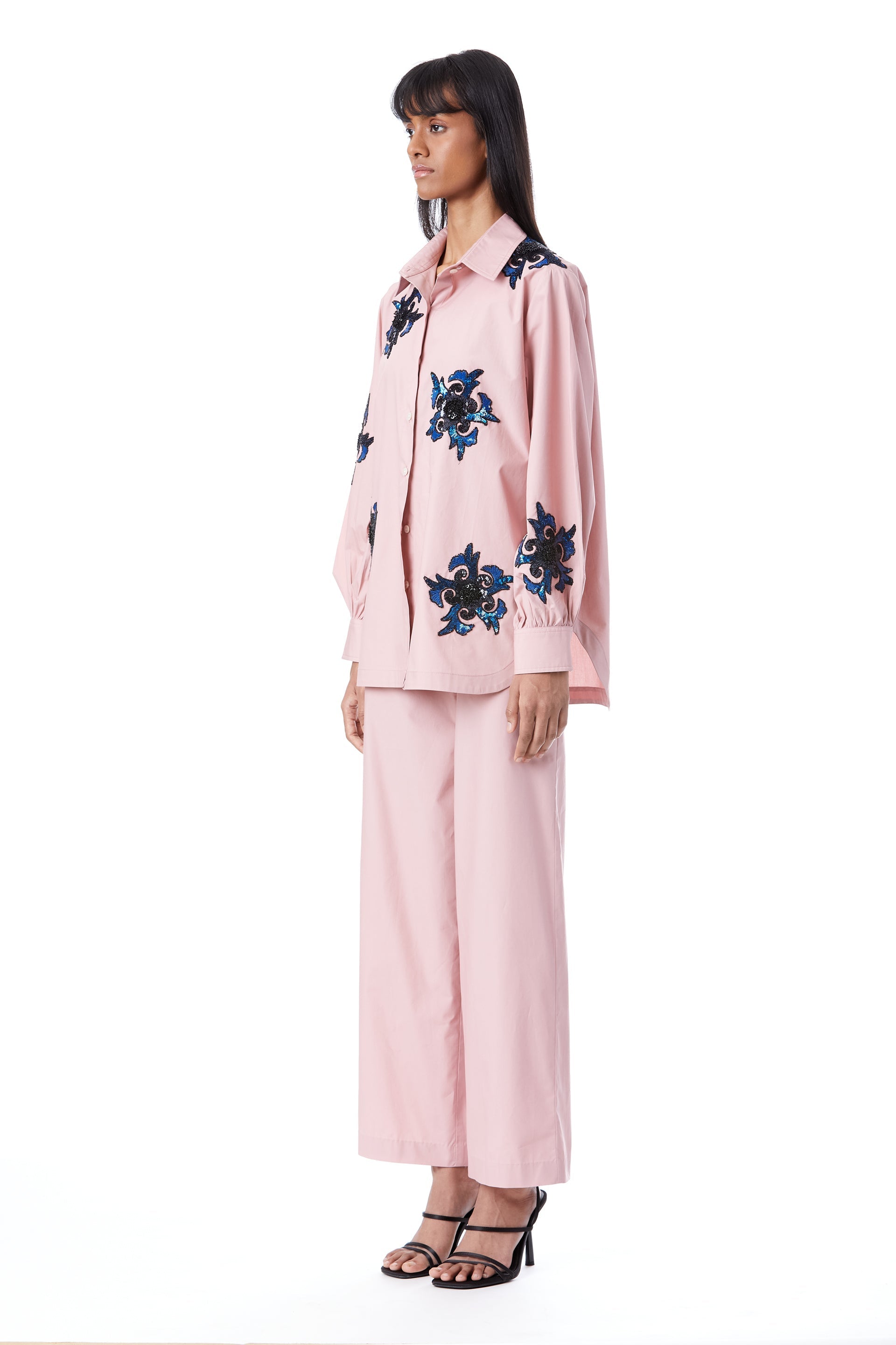 Solid Ankle Length Pants - Kanika Goyal Label