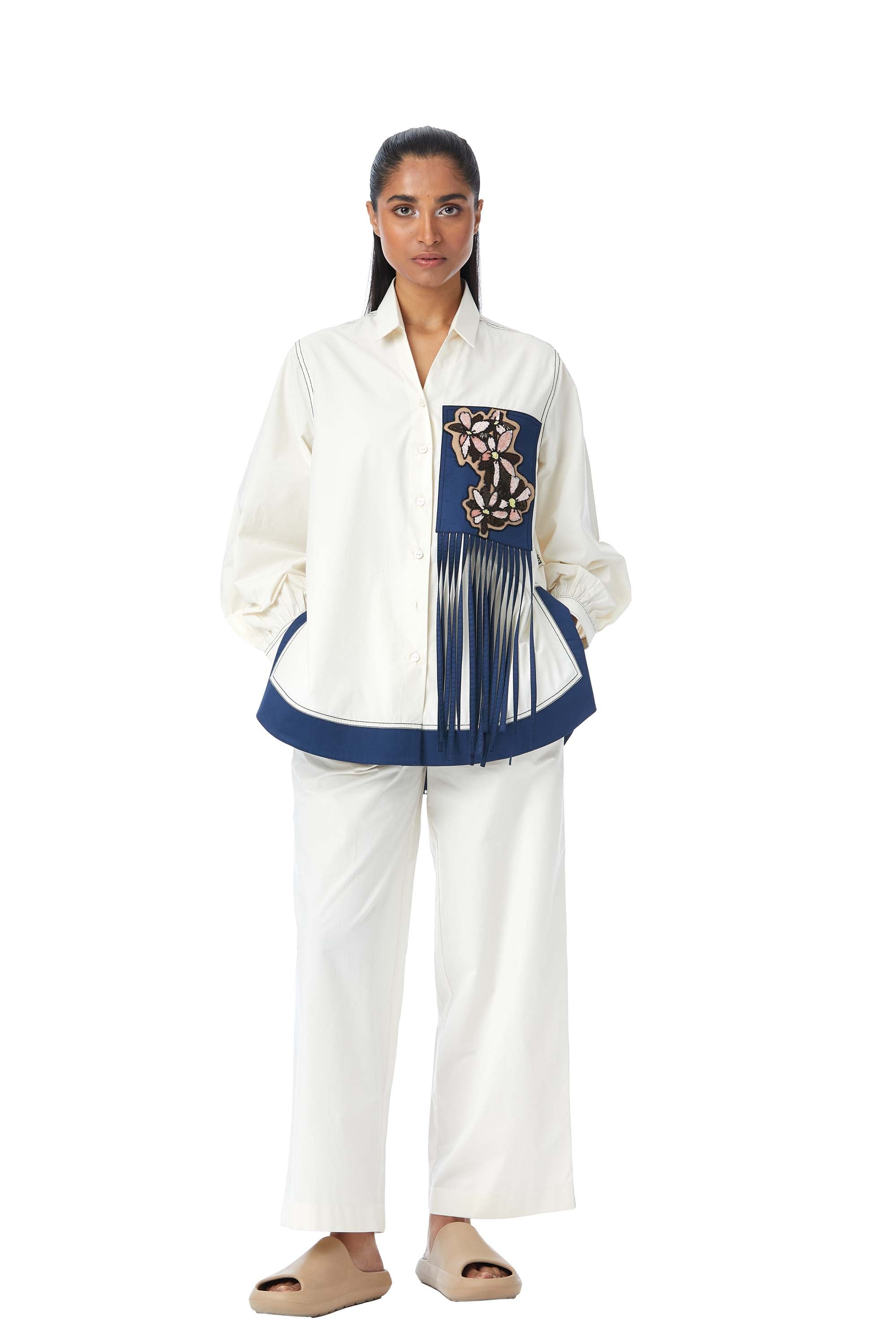 Solid Ankle Length Pants - Kanika Goyal Label