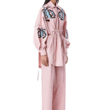 Solid Ankle Length Pants - Kanika Goyal Label