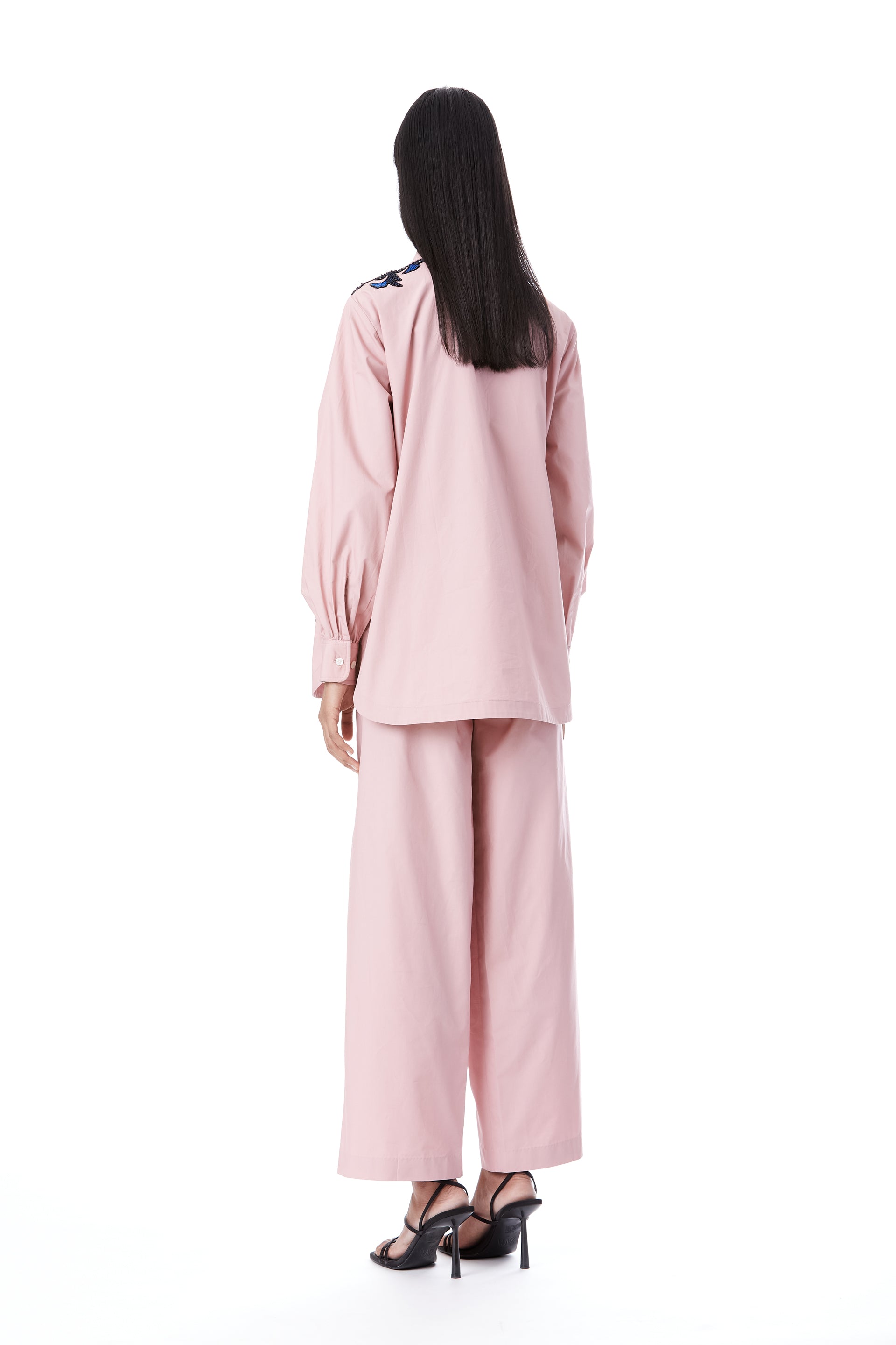 Solid Ankle Length Pants - Kanika Goyal Label