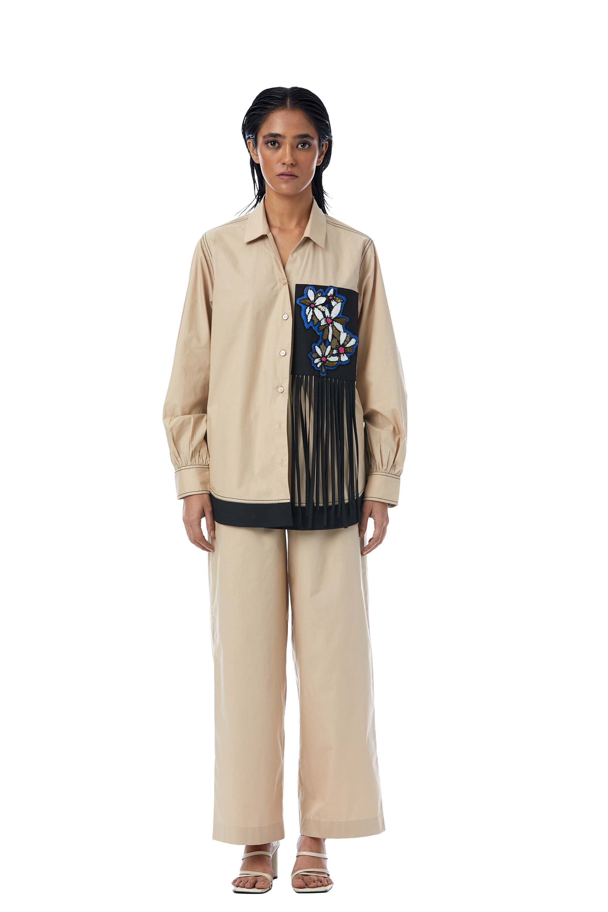 Solid Ankle Length Pants - Kanika Goyal Label
