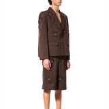 SOLSHADOW' EMBELLISHED BLAZER - Kanika Goyal Label