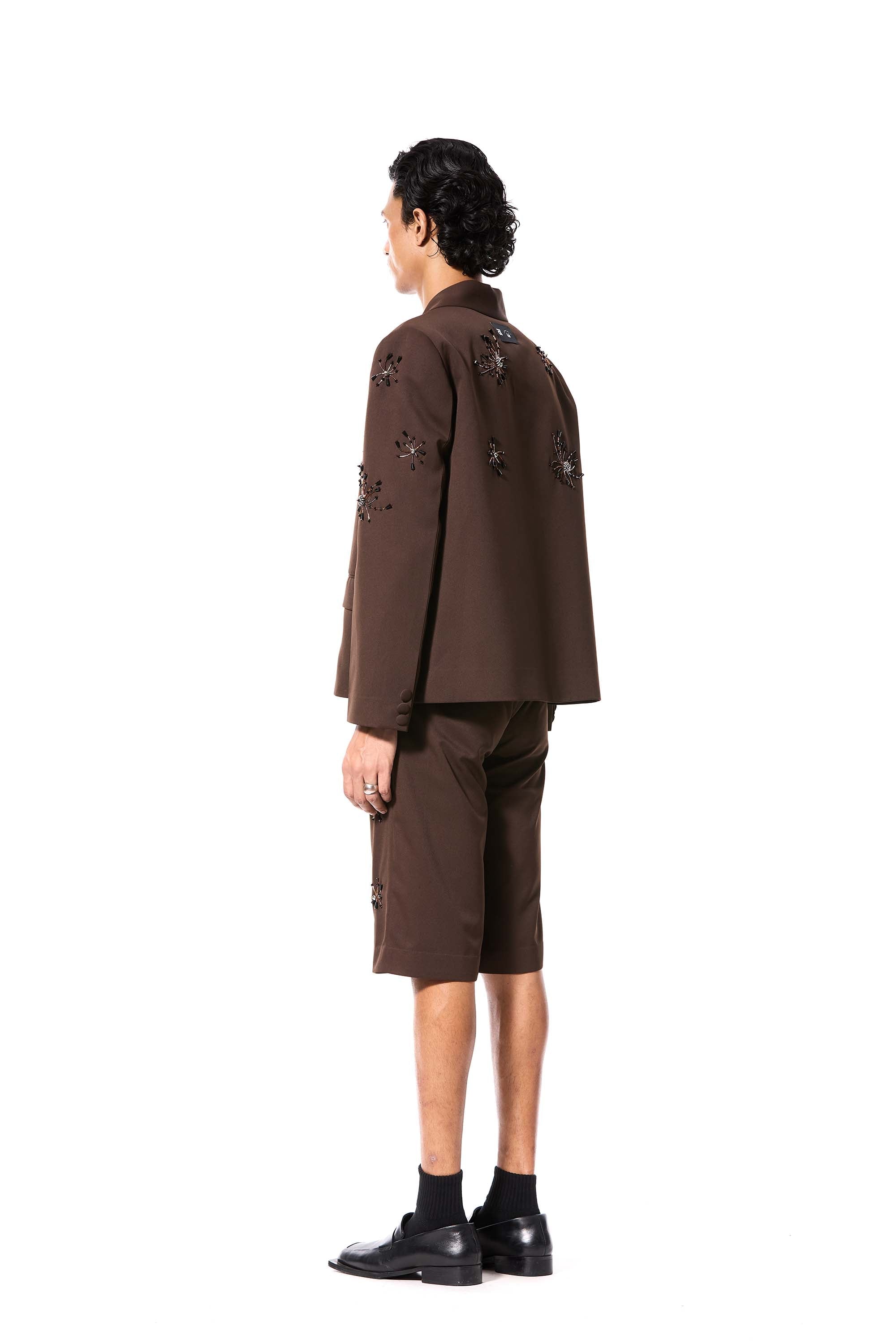 SOLSHADOW' EMBELLISHED BLAZER - Kanika Goyal Label