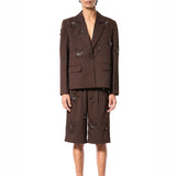 SOLSHADOW' EMBELLISHED BLAZER - Kanika Goyal Label
