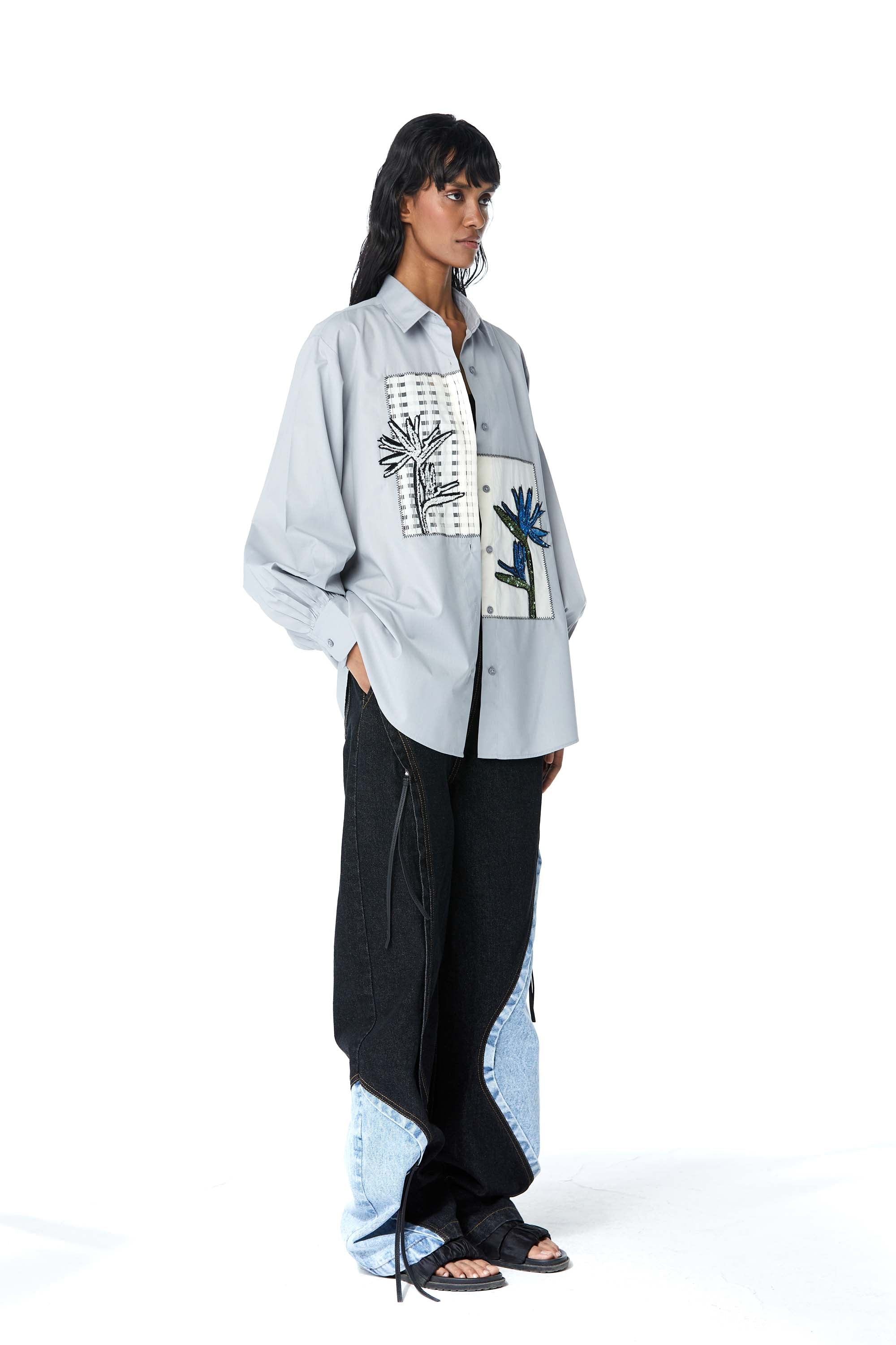 ‘SORA’ Embellished Shirt - Kanika Goyal Label