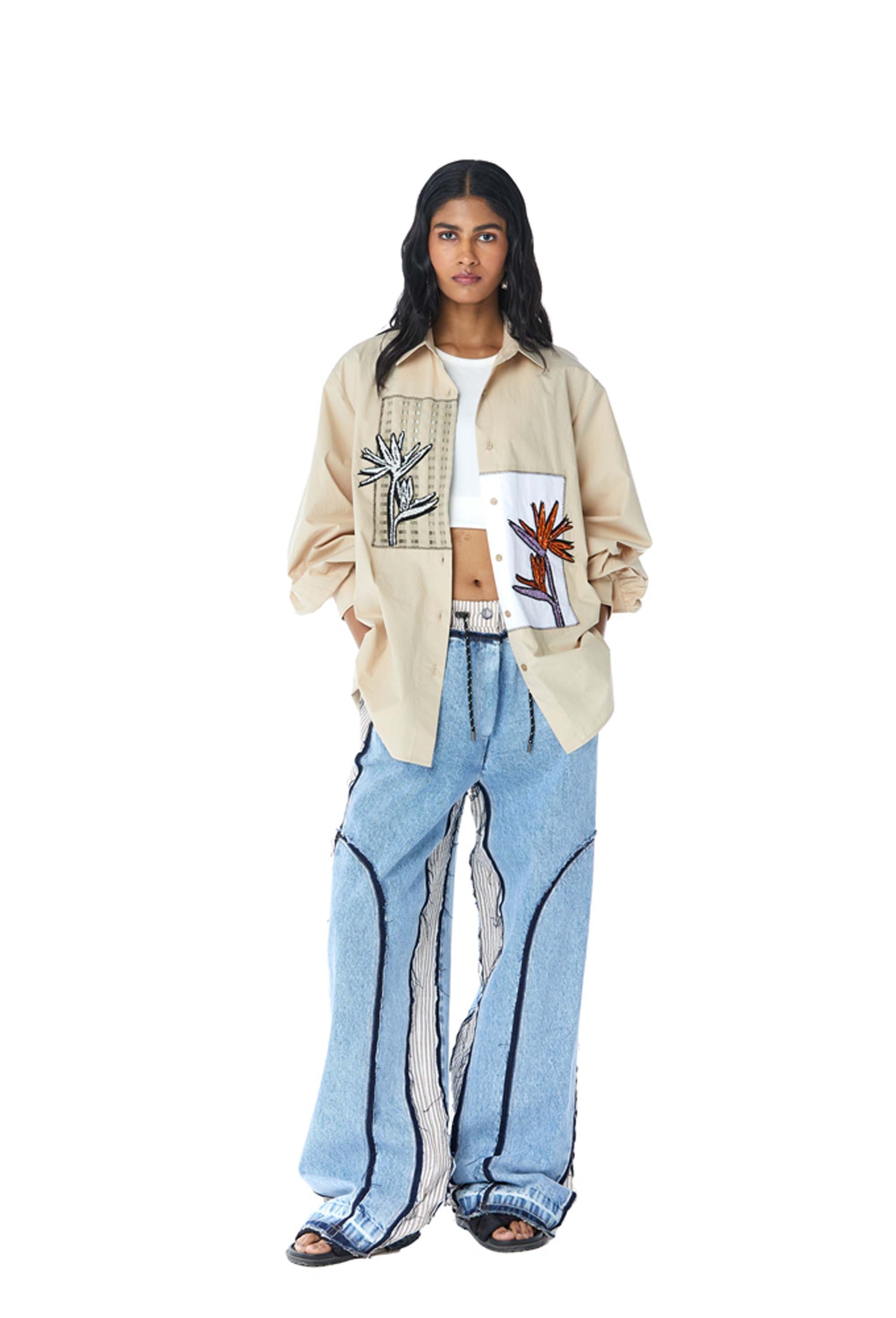 ‘SORA’ Embellished Shirt - Kanika Goyal Label