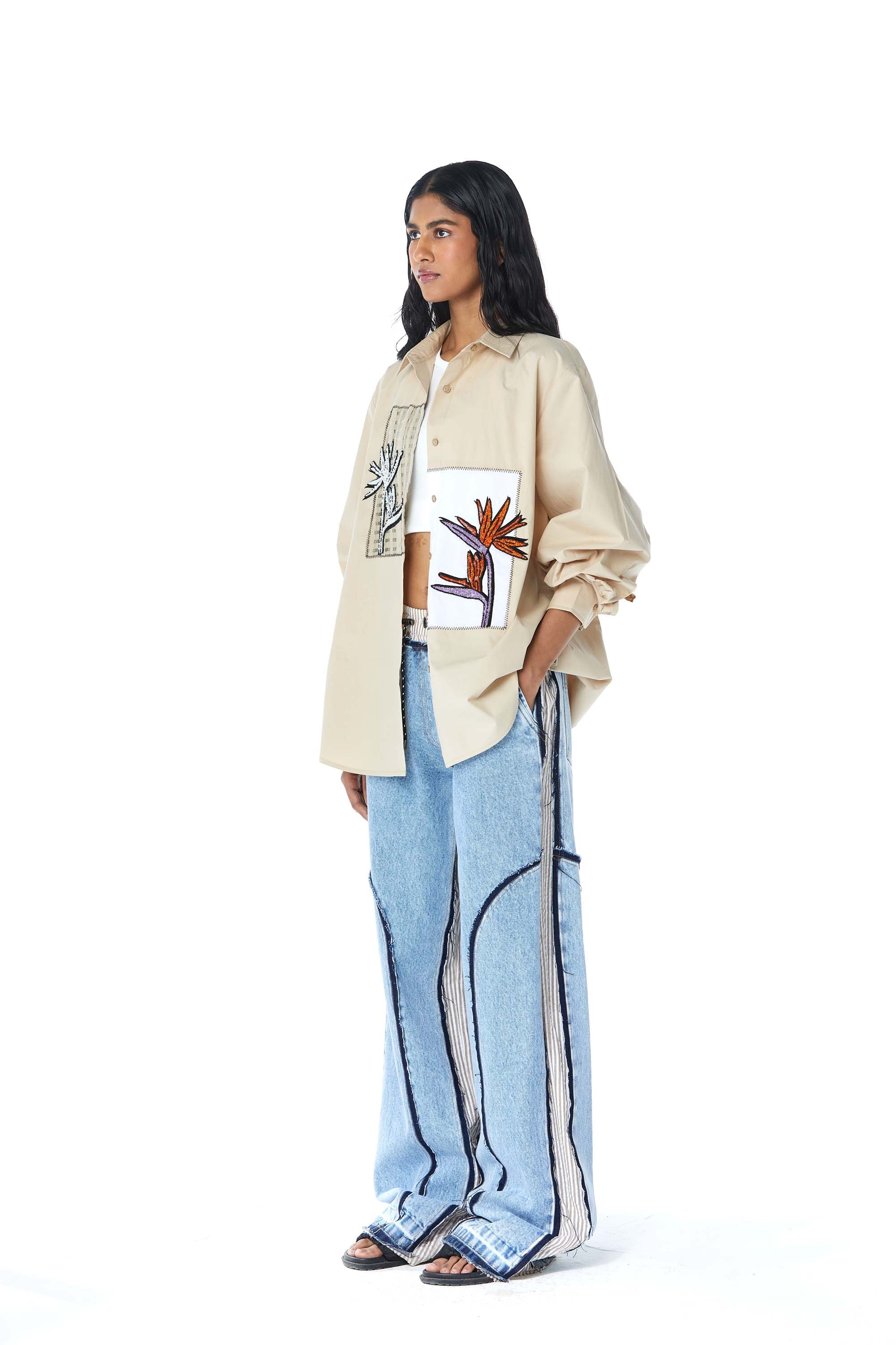 ‘SORA’ Embellished Shirt - Kanika Goyal Label