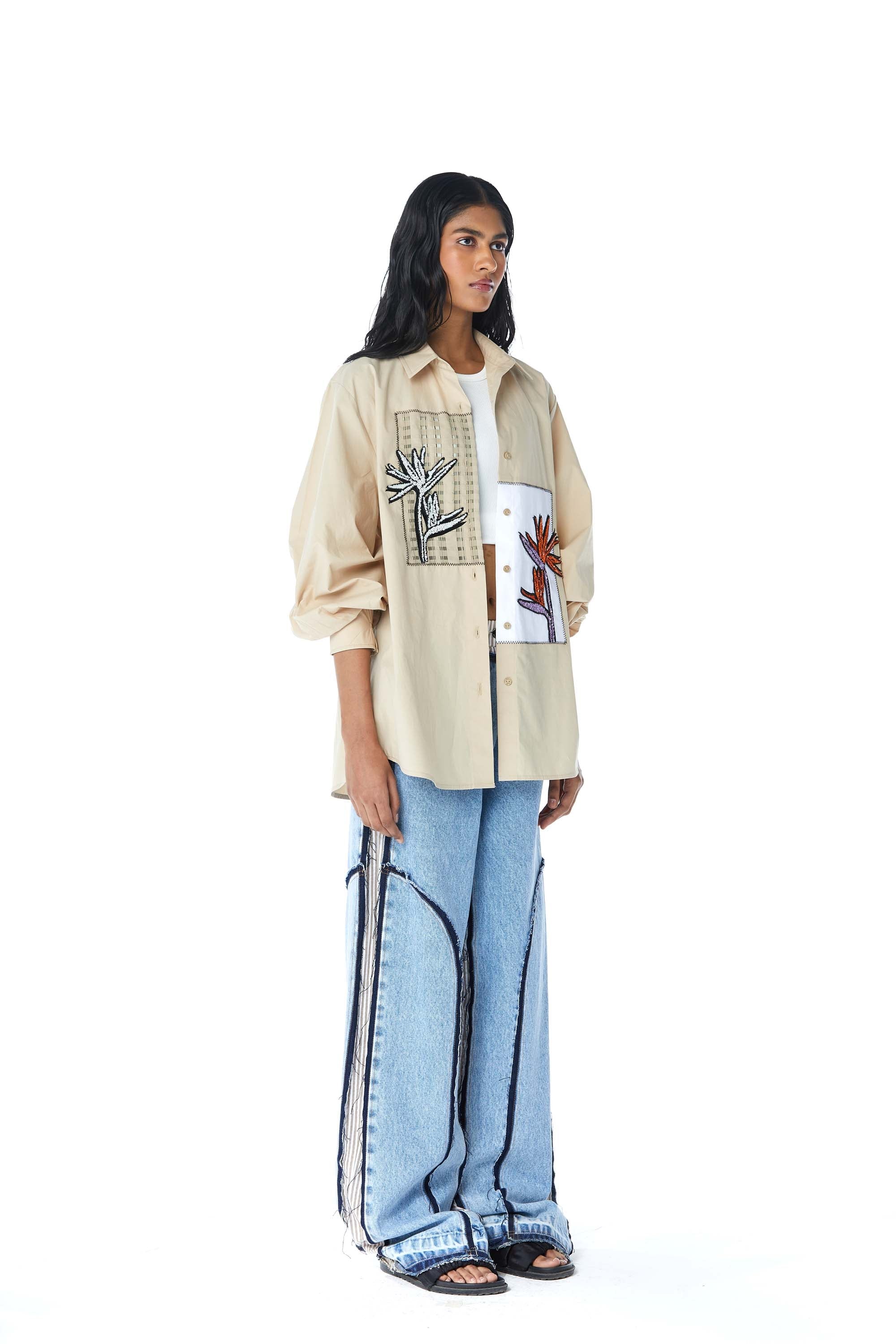 ‘SORA’ Embellished Shirt - Kanika Goyal Label