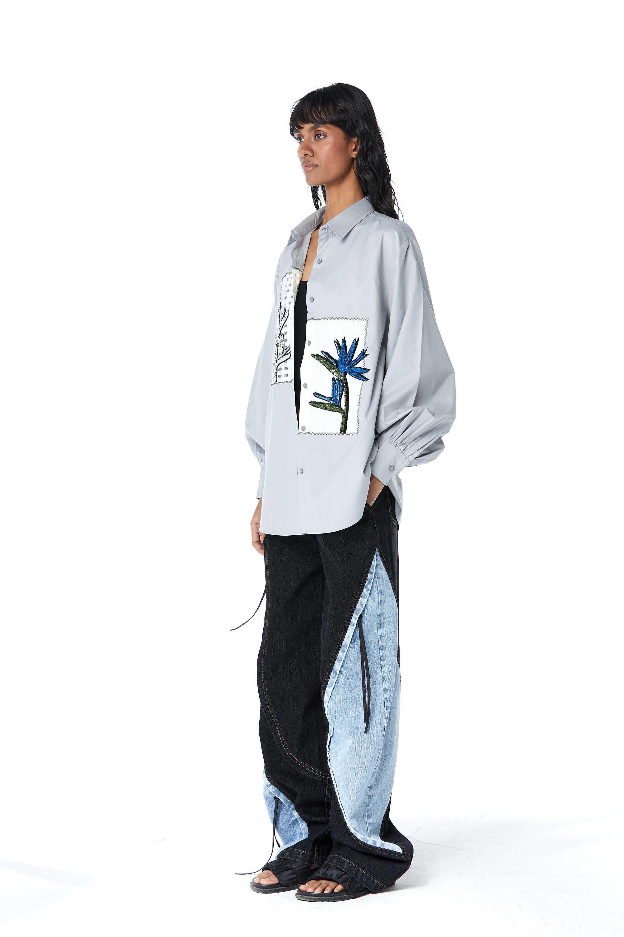 ‘SORA’ Embellished Shirt - Kanika Goyal Label