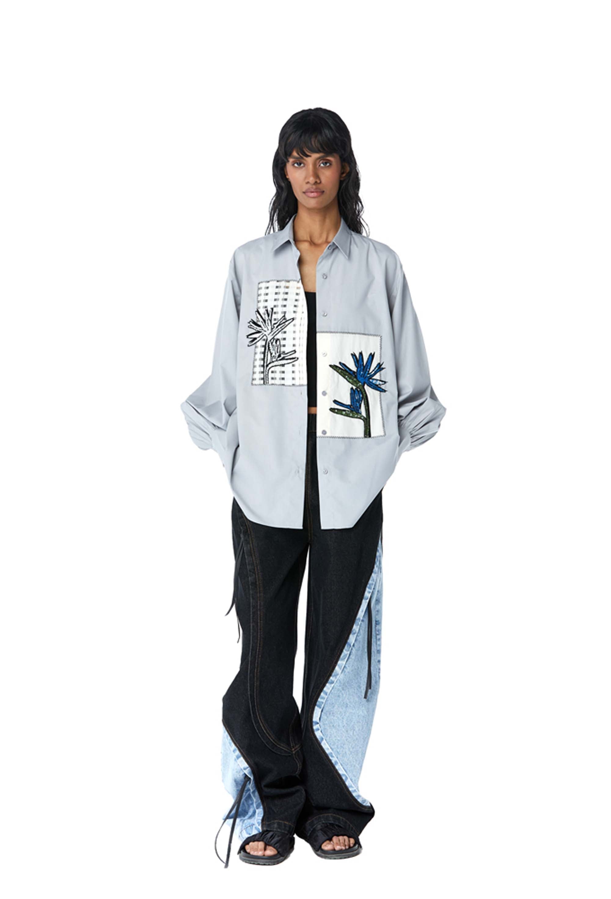 ‘SORA’ Embellished Shirt - Kanika Goyal Label