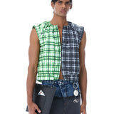 'SPLITCHECK' Gilet - Kanika Goyal Label