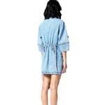 STAR ROOT DENIM DRESS - Kanika Goyal Label