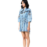 STAR ROOT DENIM DRESS - Kanika Goyal Label