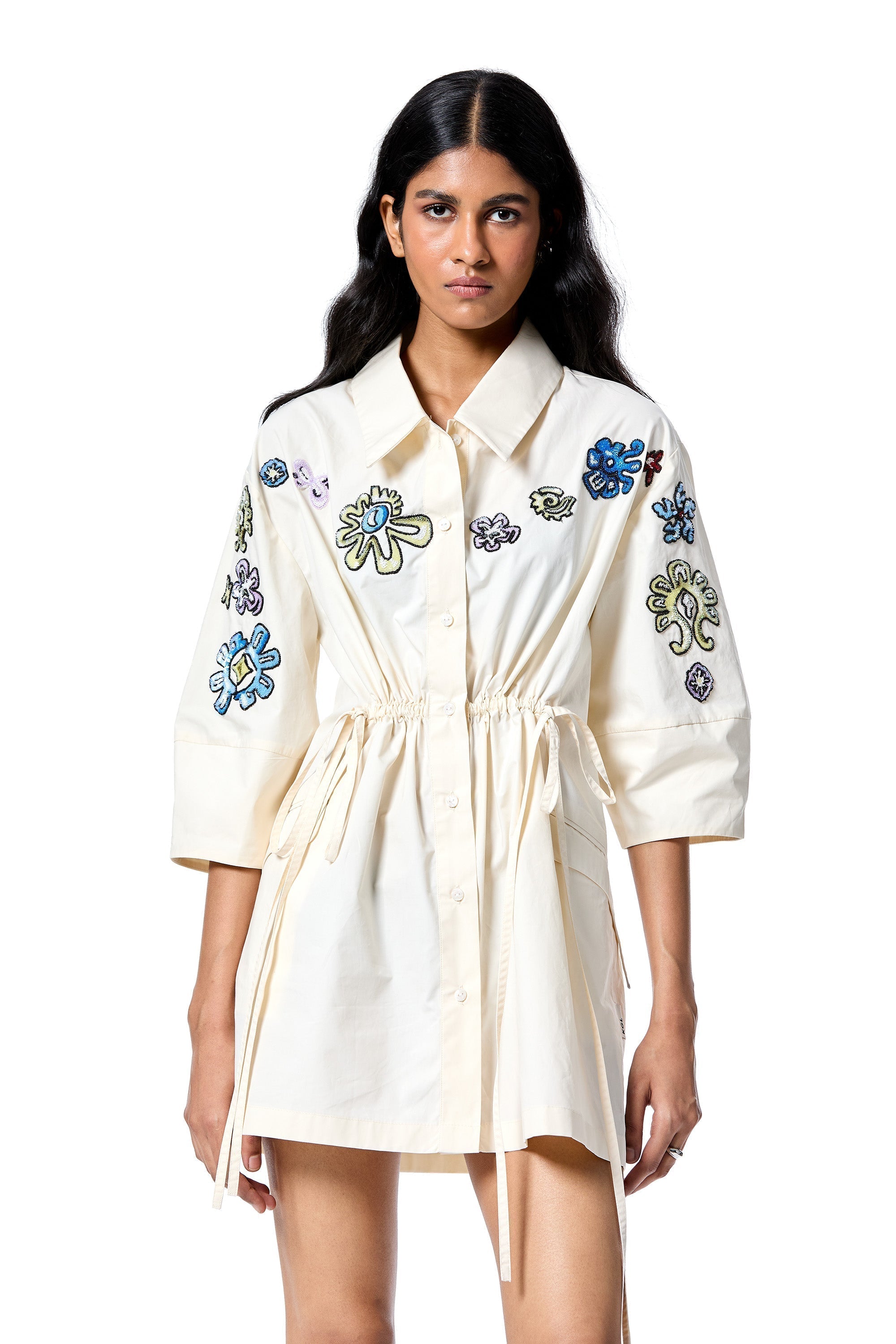 STAR ROOT SHIRT DRESS - Kanika Goyal Label