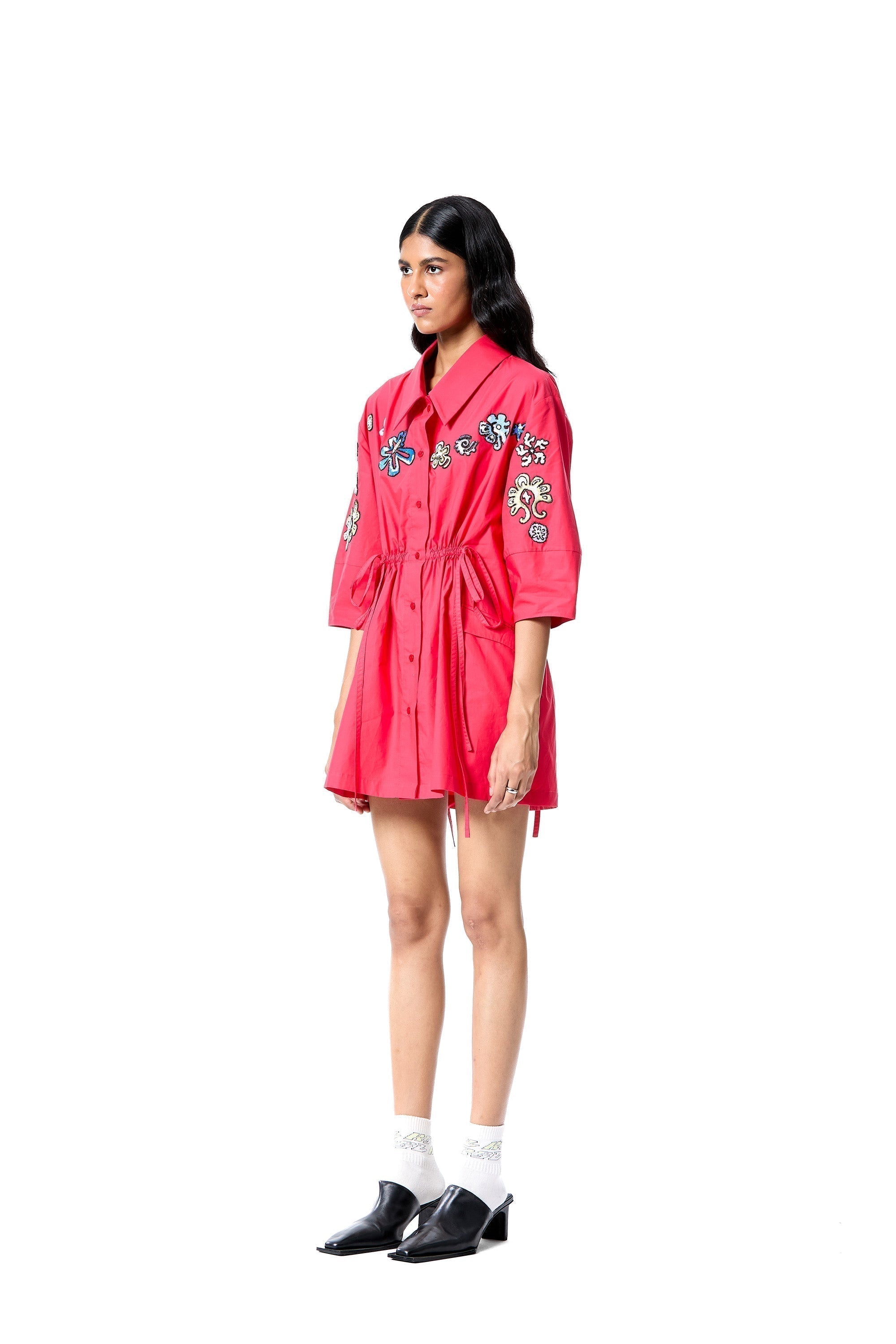 STAR ROOT' SHIRT DRESS - Kanika Goyal Label