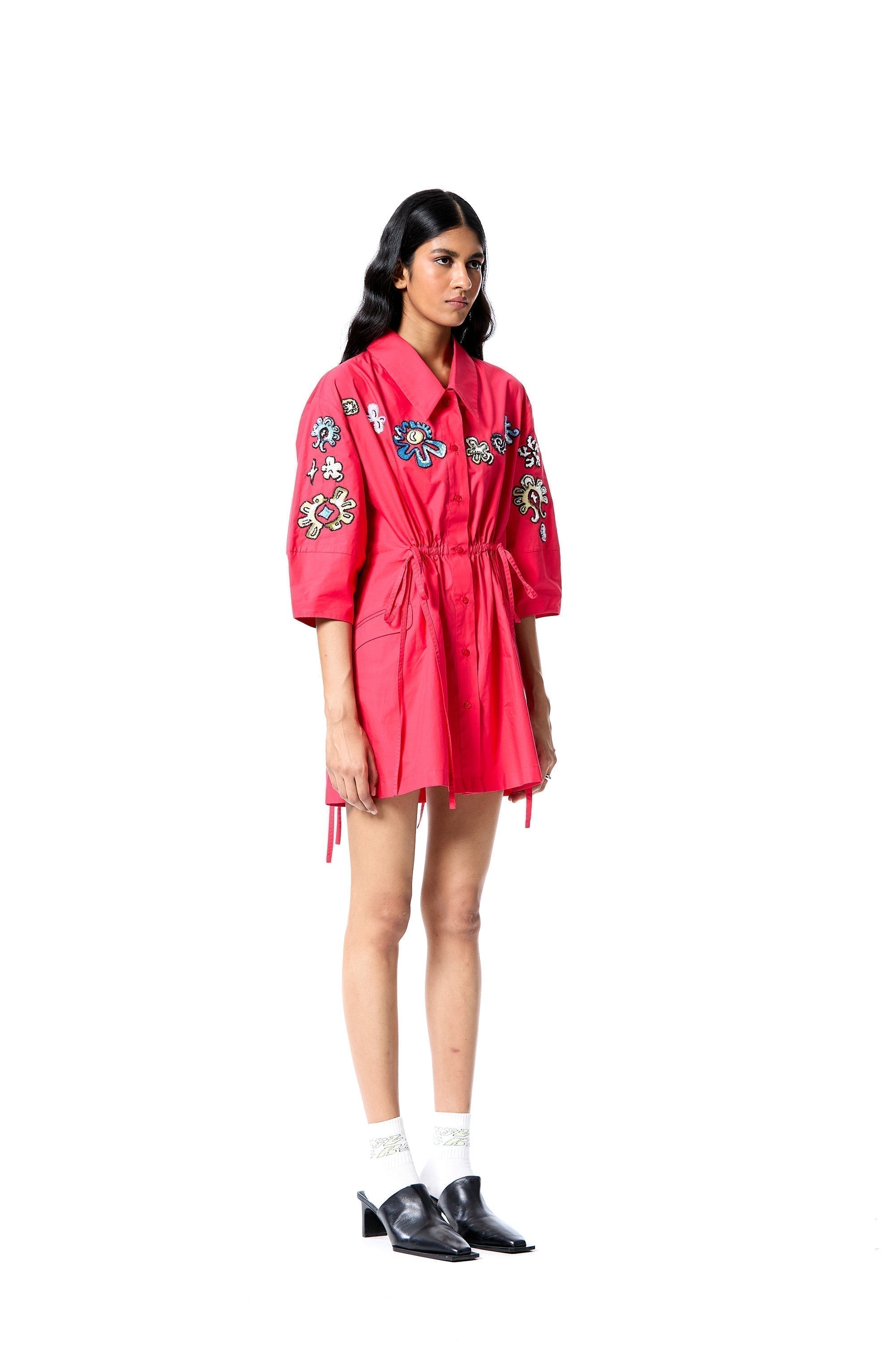 STAR ROOT' SHIRT DRESS - Kanika Goyal Label