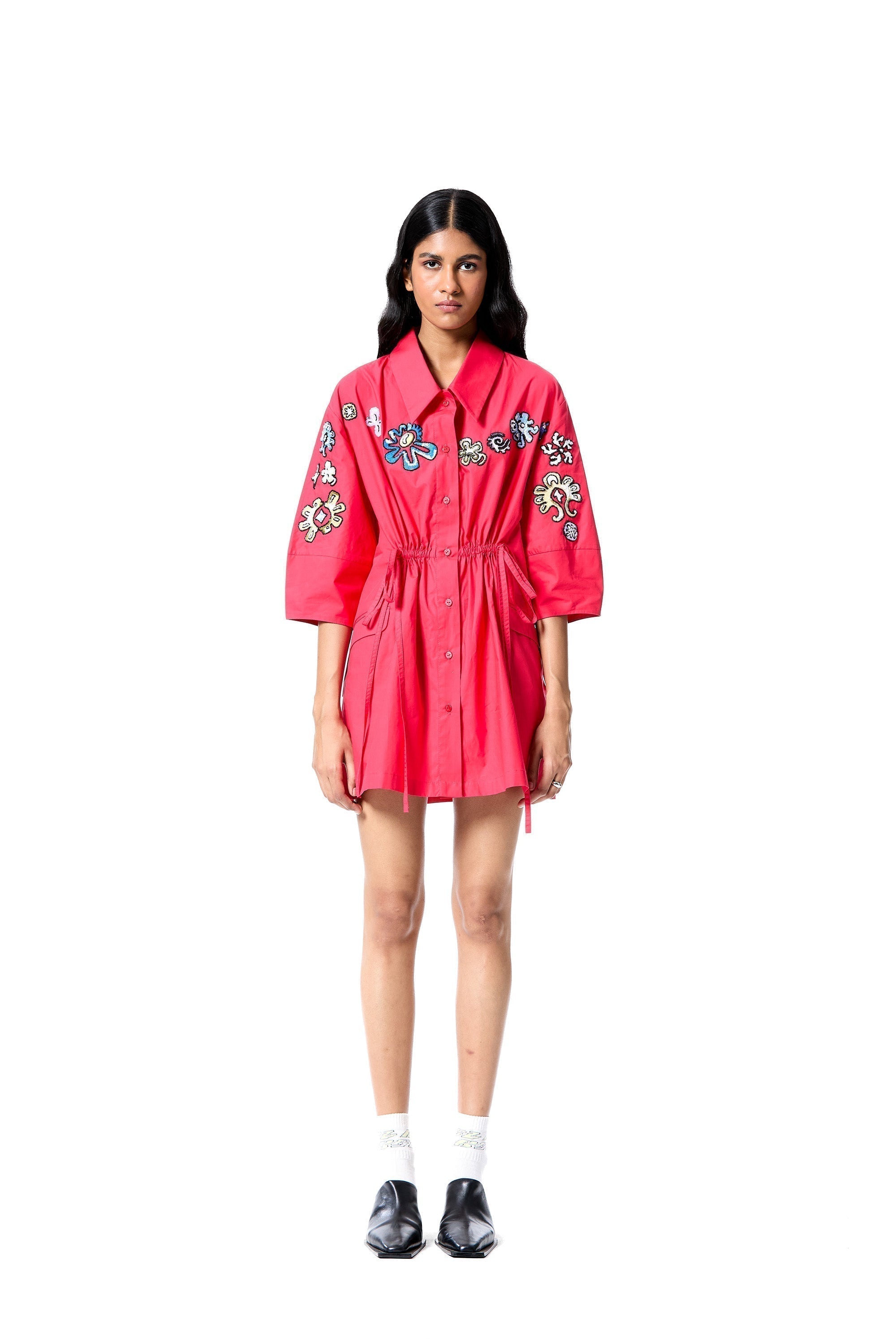 STAR ROOT' SHIRT DRESS - Kanika Goyal Label