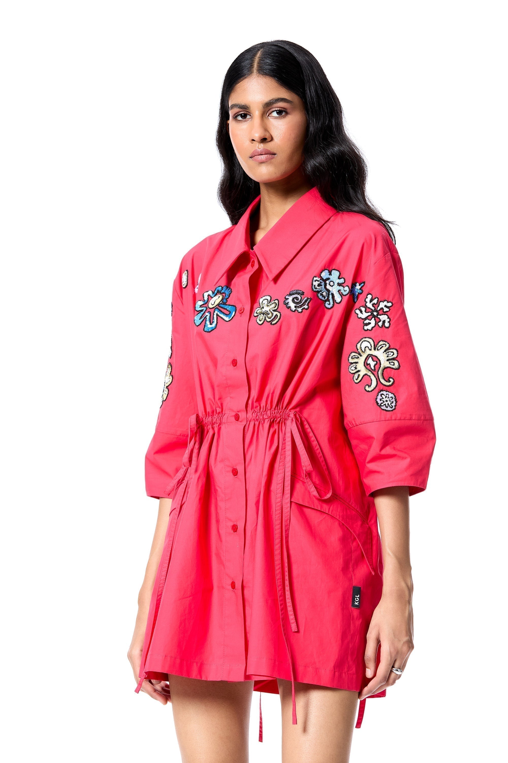 STAR ROOT' SHIRT DRESS - Kanika Goyal Label