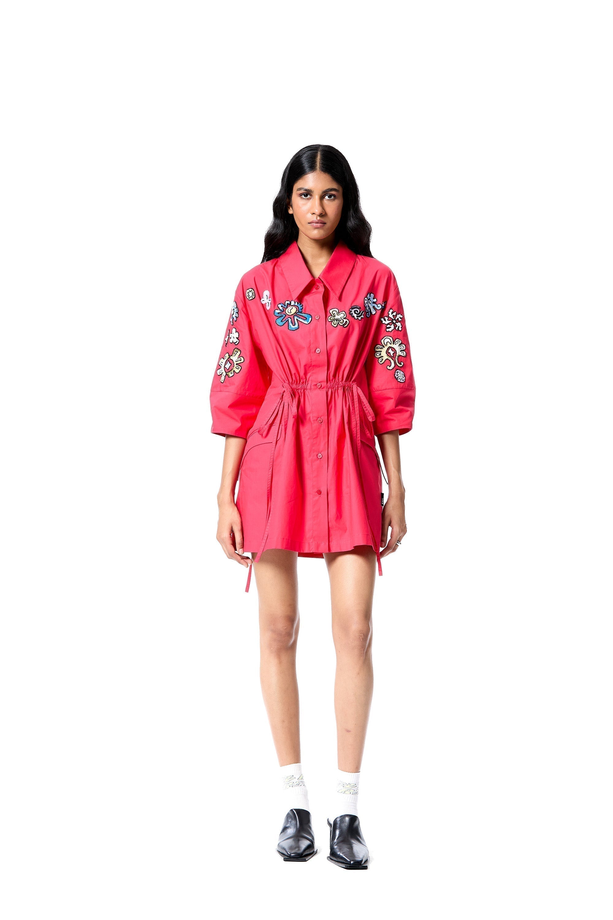 STAR ROOT' SHIRT DRESS - Kanika Goyal Label