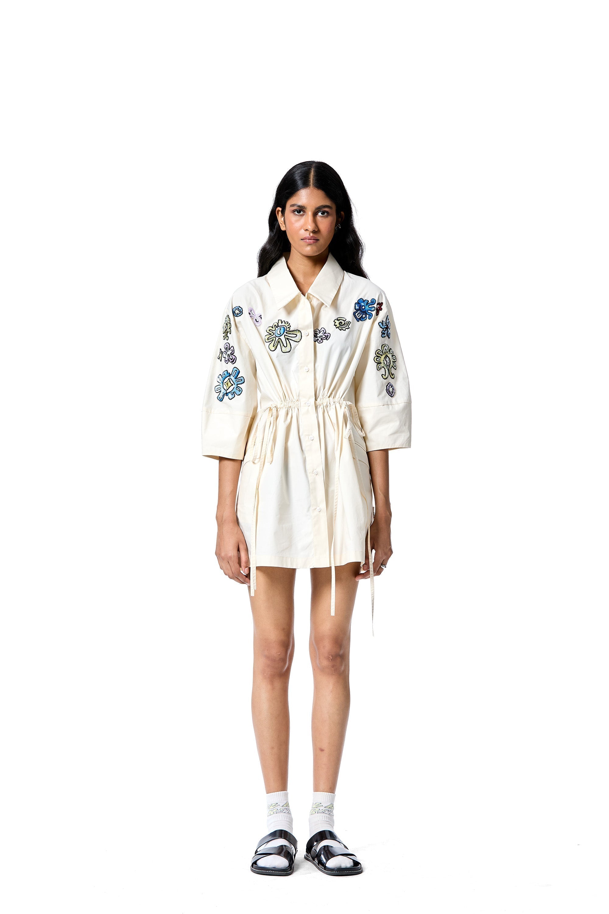 STAR ROOT SHIRT DRESS - Kanika Goyal Label