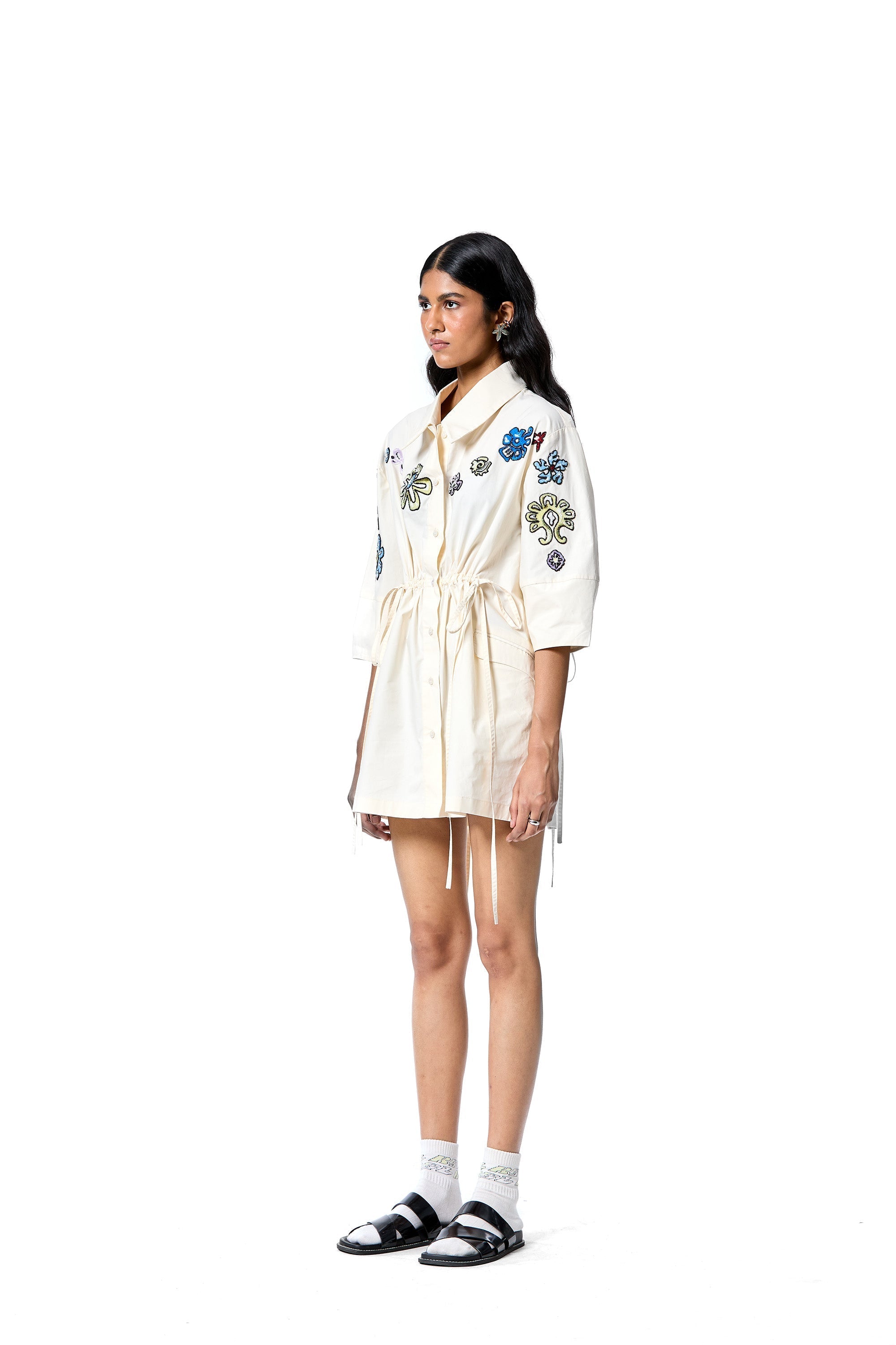STAR ROOT SHIRT DRESS - Kanika Goyal Label