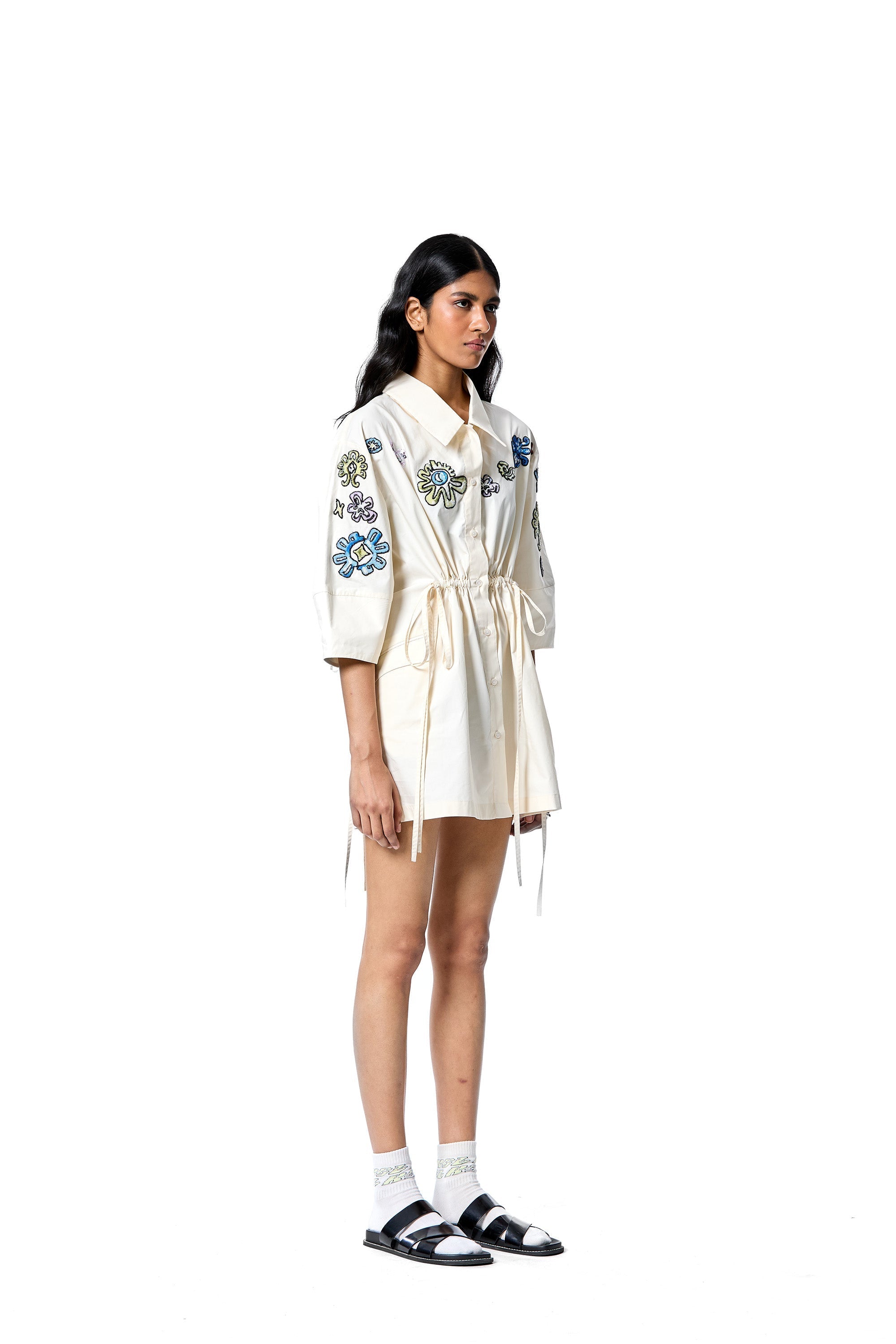STAR ROOT SHIRT DRESS - Kanika Goyal Label
