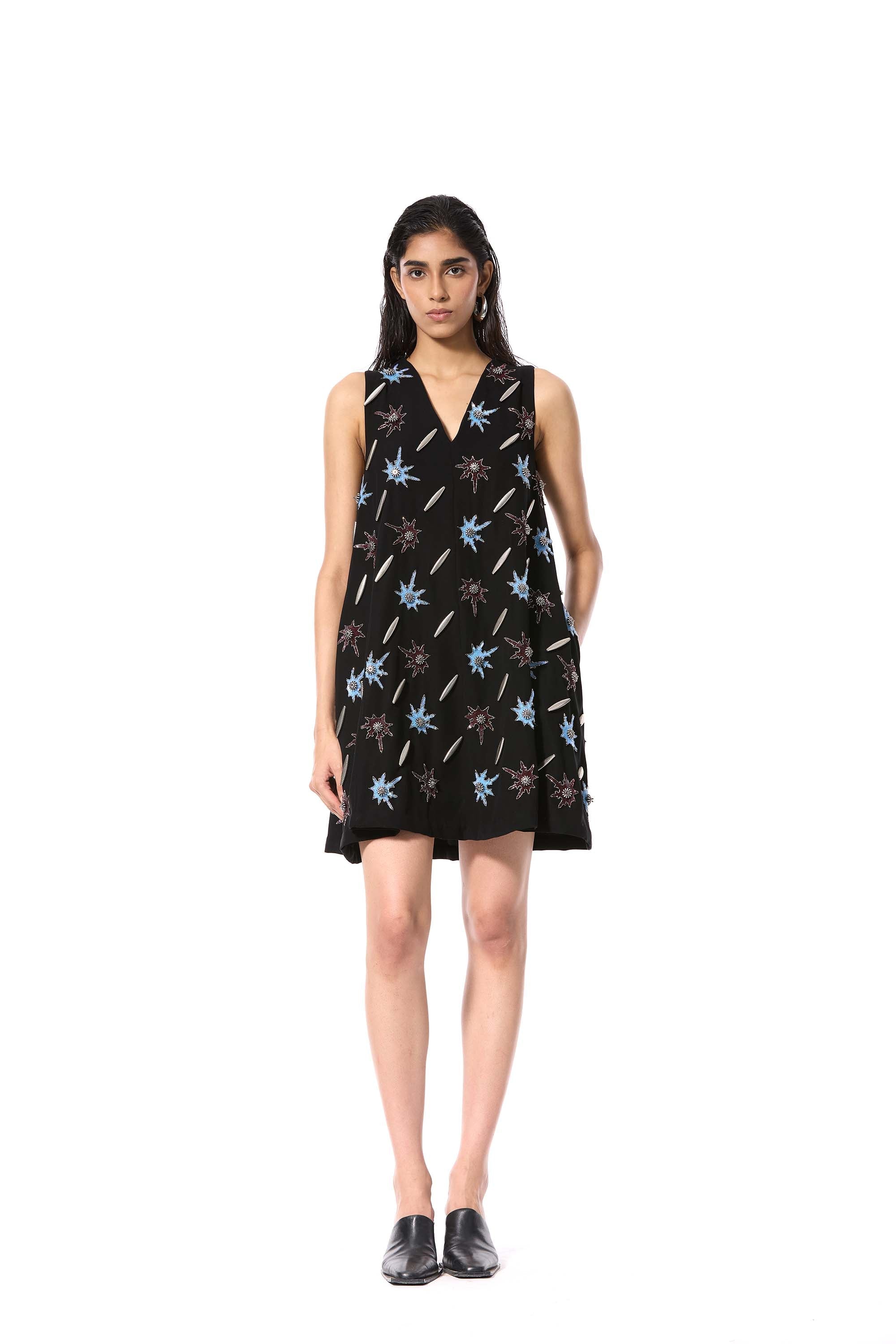 STARLACE' EMBELLISHED DRESS - Kanika Goyal Label