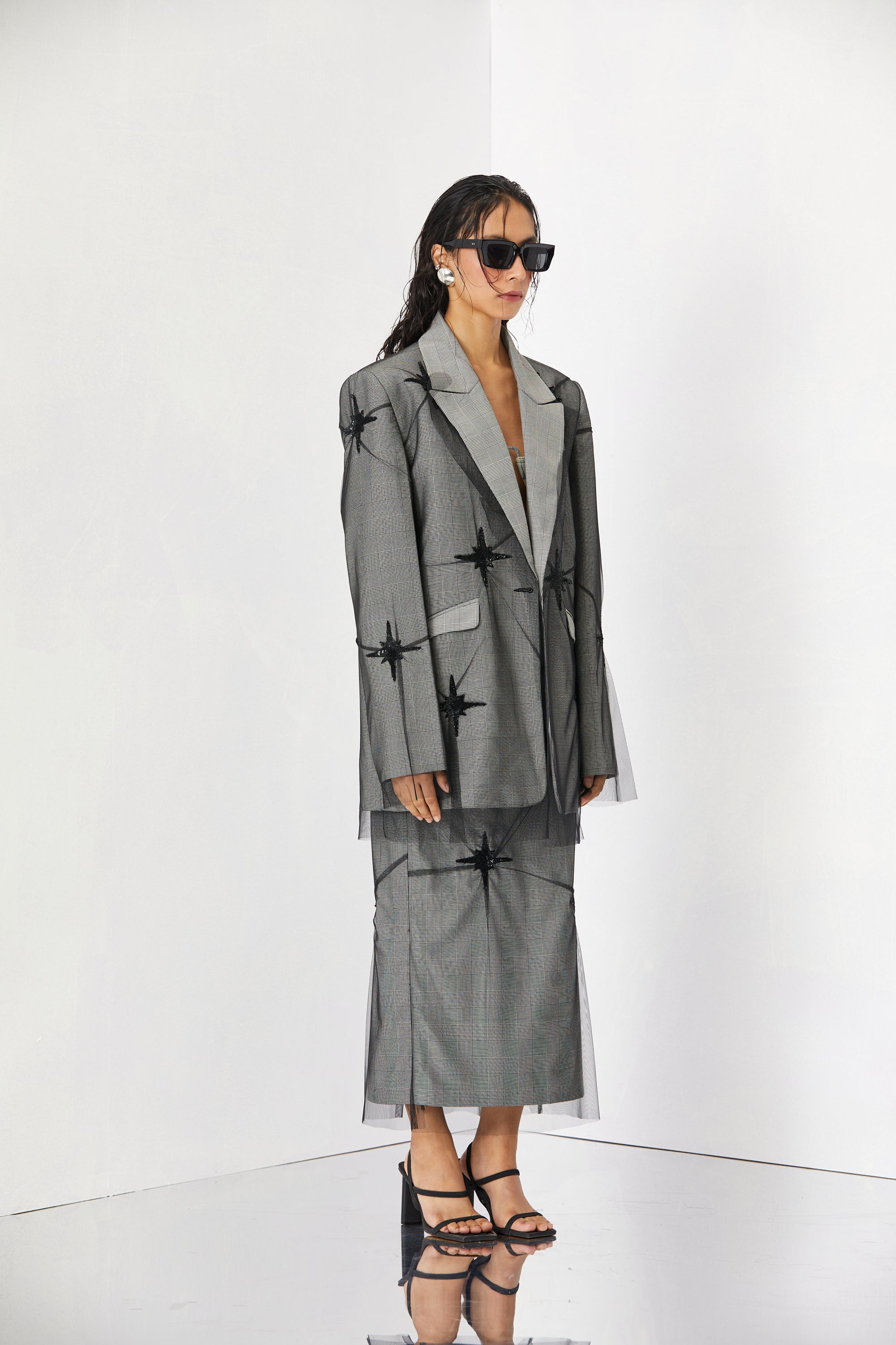 STARRY NUIT BLAZER - Kanika Goyal Label