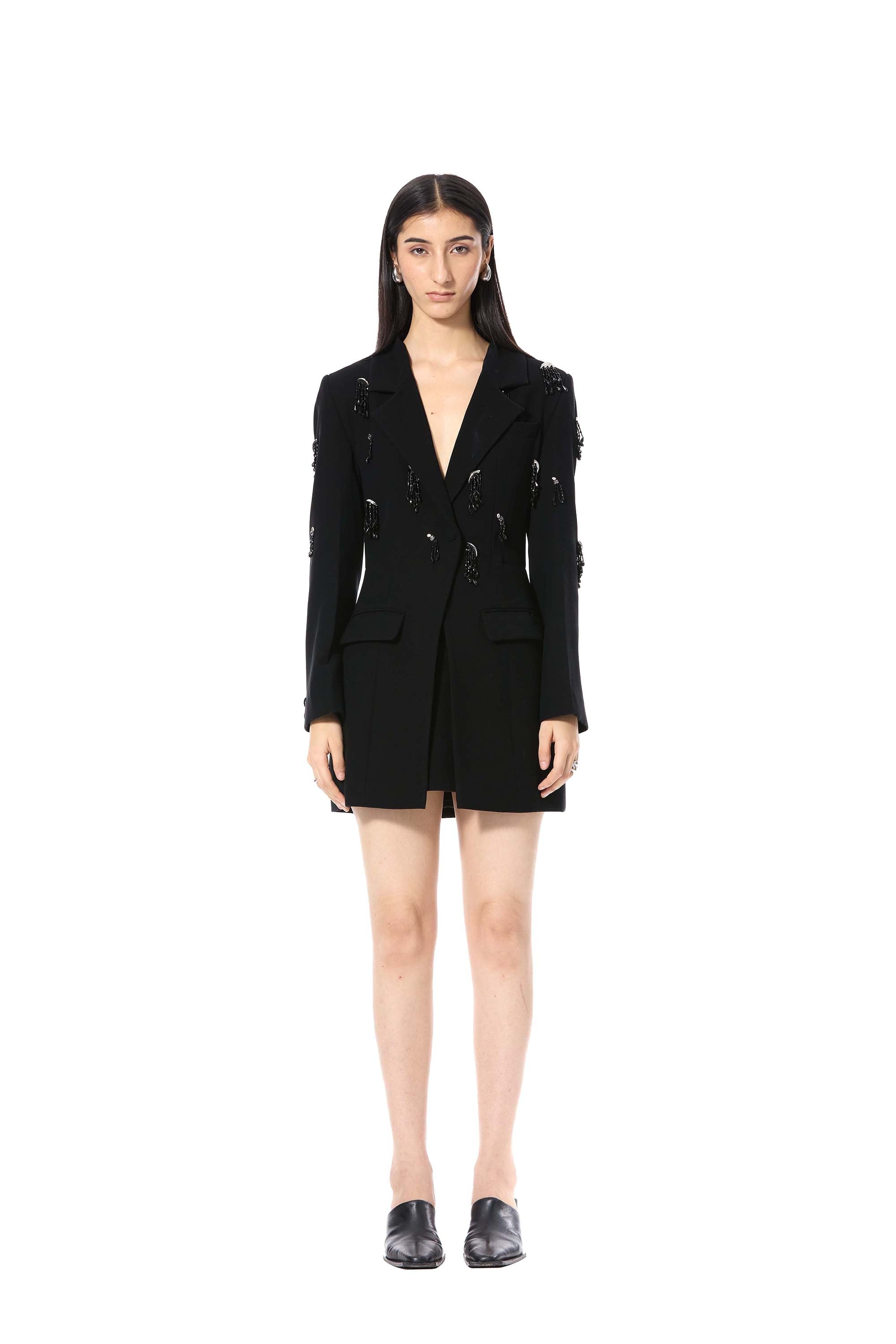 STARVEIL' EMBELLISHED BLAZER DRESS - Kanika Goyal Label