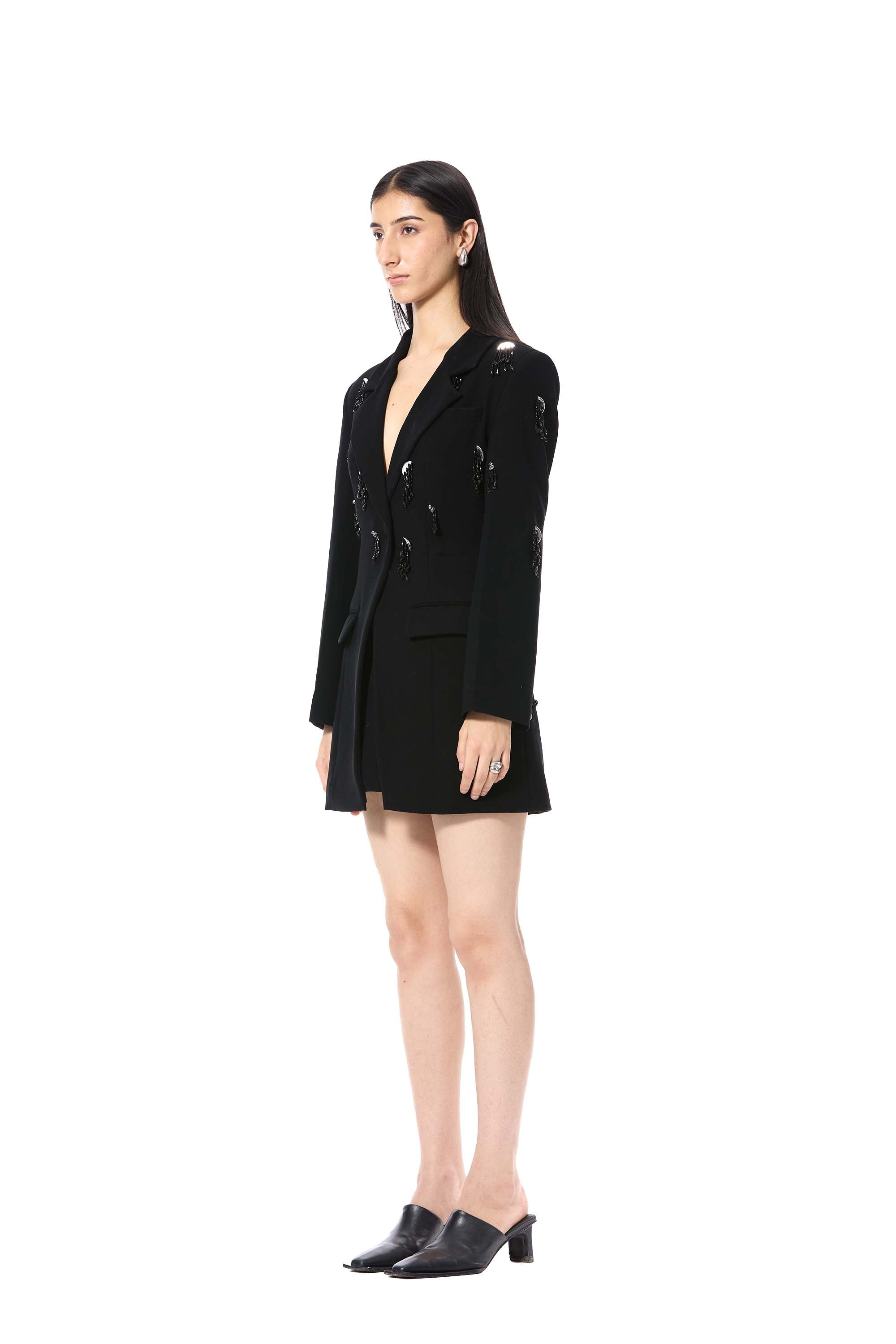 STARVEIL' EMBELLISHED BLAZER DRESS - Kanika Goyal Label