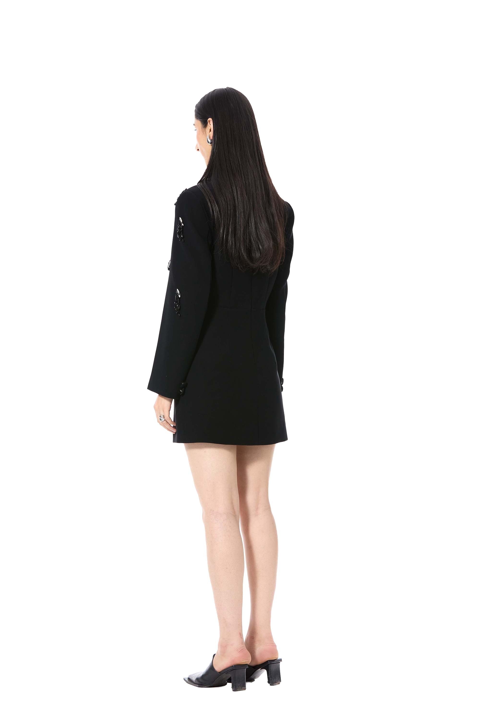 STARVEIL' EMBELLISHED BLAZER DRESS - Kanika Goyal Label