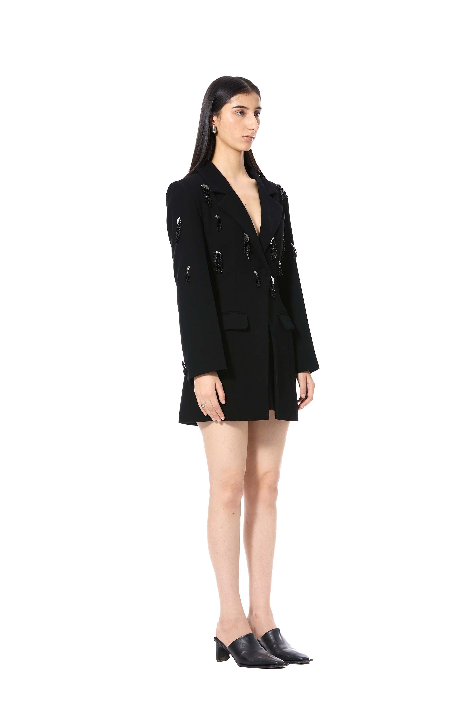 STARVEIL' EMBELLISHED BLAZER DRESS - Kanika Goyal Label