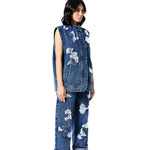 STARVINE' DENIM VEST - Kanika Goyal Label
