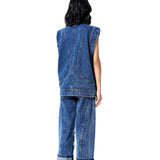 STARVINE' DENIM VEST - Kanika Goyal Label