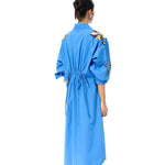 SUNDRIFT BLUE DRESS - Kanika Goyal Label