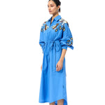 SUNDRIFT BLUE DRESS - Kanika Goyal Label