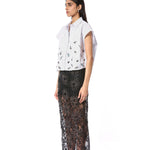 SUNSPELL' EMBELLISHED SKIRT - Kanika Goyal Label