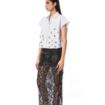 SUNSPELL' EMBELLISHED SKIRT - Kanika Goyal Label