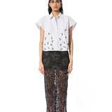 SUNSPELL' EMBELLISHED SKIRT - Kanika Goyal Label